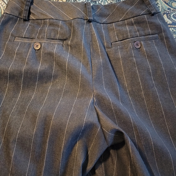 Julie Mitchell Denim Slacks size 6 - Picture 2 of 3